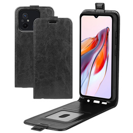 Klapkové puzdro pre Xiaomi Redmi 12C, Flip, čierne