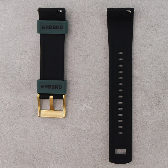 ERBORD Univerzálny 20 mm silikónový remienok