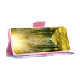 Klapkové puzdro pre Xiaomi Redmi 12C, Wallet, tree & owls, modré