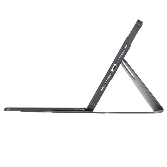 Puzdro s klávesnicou pre iPad 11" 2025 A16 (11 gen.) / iPad 10.9" 2022 (10 gen.), Rotary 360° Leather, čierne
