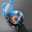2x ERBORD tvrdené sklo pre Huawei Watch GT 5 46mm, s montážnym rámom