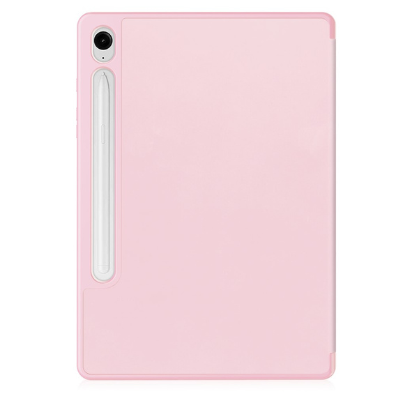 Puzdro pre Samsung Galaxy Tab S10 FE+ Plus, Smartcase s priestorom pre stylus, ružové