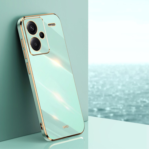 Puzdro pre Xiaomi Redmi Note 13 Pro+, Glamour CamShield, zelený
