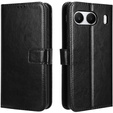 Klapkové puzdro pre OnePlus Nord 4, Crazy Horse Wallet, čierne