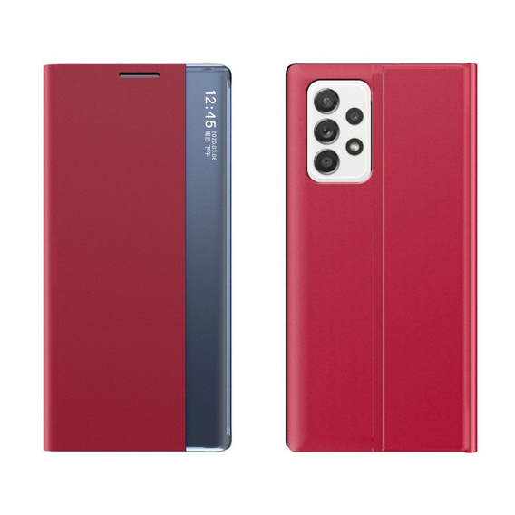 Flipové puzdro pre Samsung Galaxy A32 5G, Side View, červené