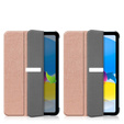 Puzdro pre iPad 10.9 2022 10 Gen, Smartcase s priestorom pre stylus, ružové