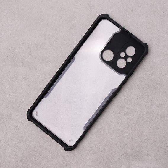 Obal na mobil pre Xiaomi Redmi 12C, AntiDrop Hybrid, čierne