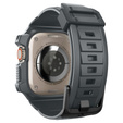 Pasek z etui Spigen do Apple Watch 4/5/6/7/8/SE 44/45mm, Rugged Armor Pro, Szary