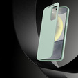 Flipové puzdro pre Samsung Galaxy S25 Edge, Smart View Wallet, zelený