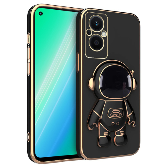 Obal na mobil pre Oppo Reno7 Lite 5G, Astronaut, čierne