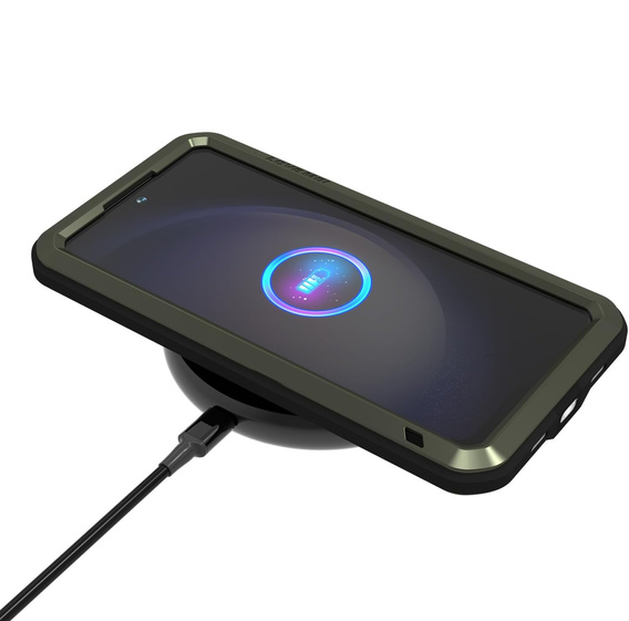 Puzdro s tvrdeným sklom pre Samsung Galaxy S25 FE