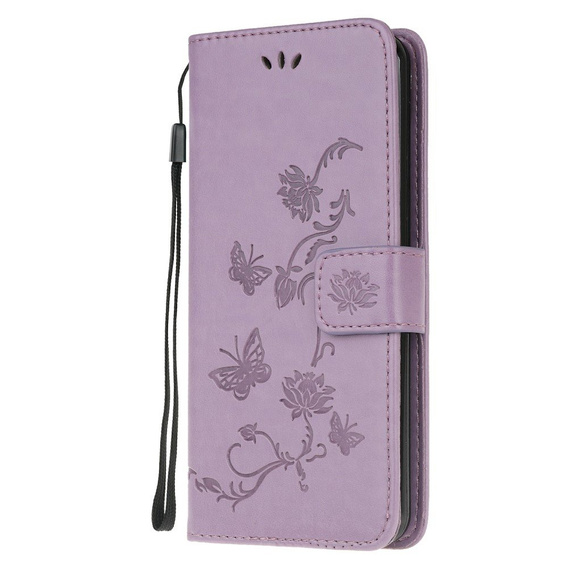 Klapkové puzdro pre Motorola Moto G10 / G30, Butterfly, modré