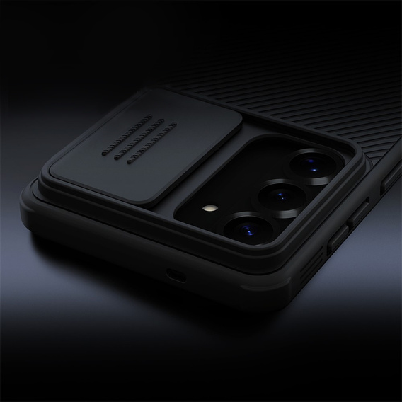 Puzdro NILLKIN Camshield Pro s krytom fotoaparátu pre Samsung Galaxy S26 Ultra, čierne