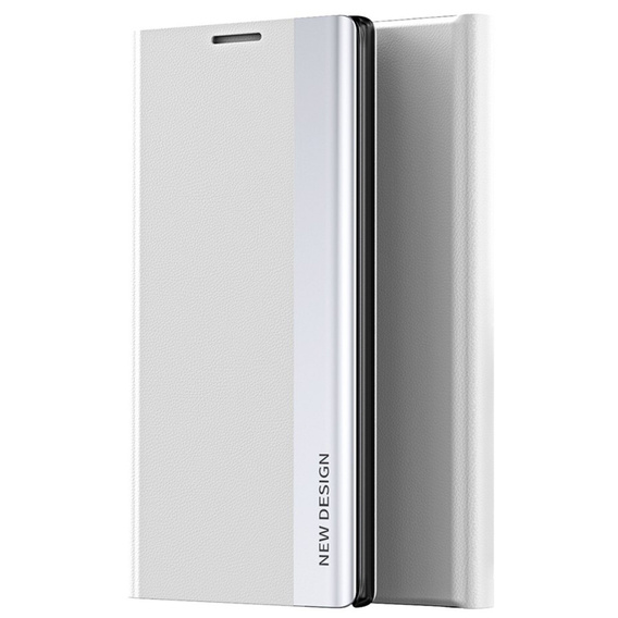 Klapkové puzdro pre Samsung Galaxy M53 5G, Side Magnetic, biele