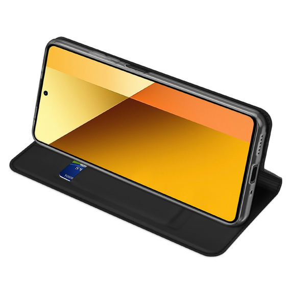 Dux Ducis Obal na mobil pre Xiaomi Redmi Note 13 5G, Skinpro, čierne