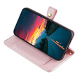 Klapkové puzdro pre Oppo Reno 11F 5G, Wallet Zipper Pocket, ružové