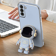 Obal na mobil pre Samsung Galaxy S22 5G, Astronaut, modré