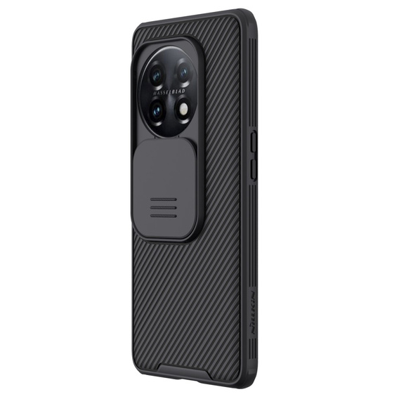 Puzdro pre OnePlus 11 5G, pancierované Nillkin, CamShield Pro, čierne
