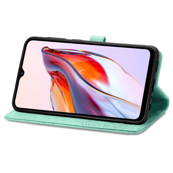 Klapkové puzdro pre Xiaomi Redmi 12C, Mandala, zelený