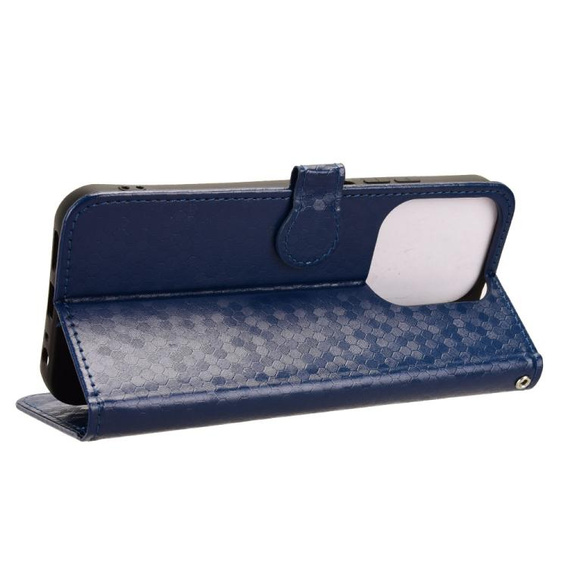 Flipové puzdro pre Xiaomi Redmi 15C 4G/LTE, Wallet Rhombus, modré