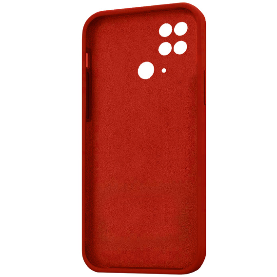 Obal na mobil pre Xiaomi Redmi 10C, Silicone Lite, červené