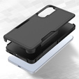Pancierované puzdro pre Samsung Galaxy S25 Edge, Dual Shockproof, čierne