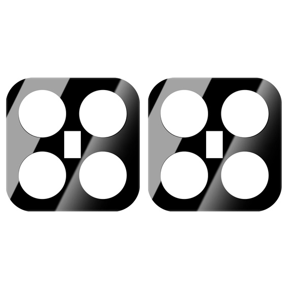 2x ERBORD tvrdené sklo na kameru pre Xiaomi 15T