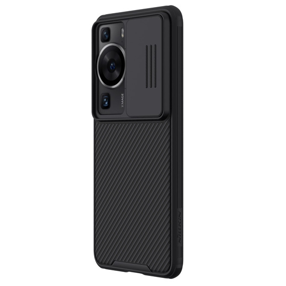 Puzdro pre Huawei P60 / P60 Pro, pancierované Nillkin, CamShield Pro, čierne