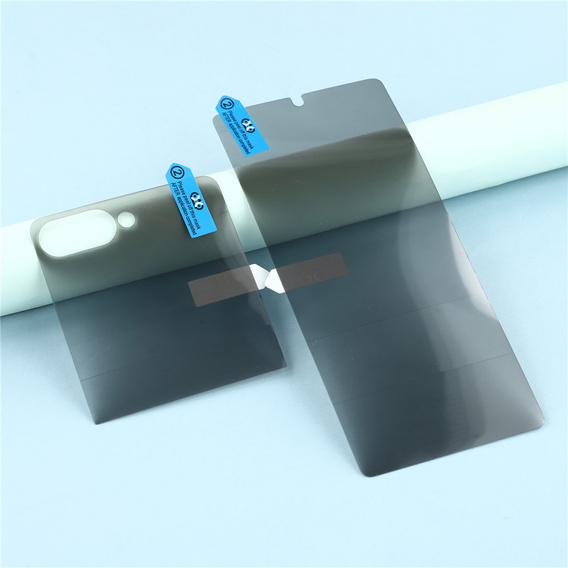 Predná + zadná hydrogélová fólia na ochranu súkromia pre Samsung Galaxy Z Flip7 5G
