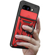 Obal na mobil pre Google Pixel 9A, CamShield Slide, červené