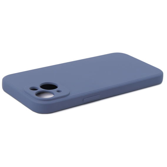 Obal na mobil pre iPhone 15, Silicone Lite, levanduľové