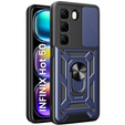 Obal na mobil pre Infinix Hot 50 4G, CamShield Slide, modré