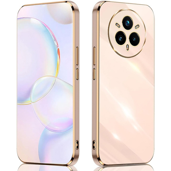 Puzdro pre Realme 14 Pro 5G, Glamour CamShield, ružové rose gold
