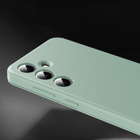 Flipové puzdro pre Samsung Galaxy A56 5G, Smart View Wallet, zelený