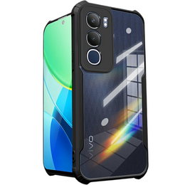 Obal na mobil pre Vivo Y19s, AntiDrop Hybrid, čierne