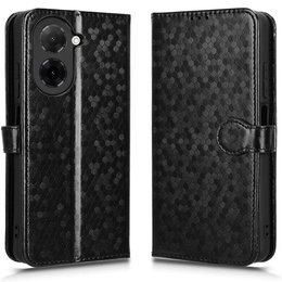 Flipové puzdro pre Xiaomi Redmi A5, Wallet Rhombus, čierne