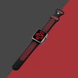 Pasek Hollow do Apple Watch 1/2/3/4/5/6/7/8/SE/ULTRA 42/44/45/49MM, Black/Red