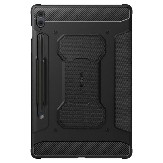 Púzdro SPIGEN Rugged Armor Pro pre Samsung Galaxy Tab S9 FE+ 12.4" (X610/X616B) – Čierne