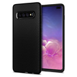 Obal Spigen na mobil pre Samsung Galaxy S10+ Plus, Liquid Air, čierne