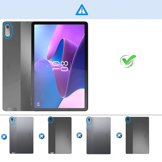 Puzdro pre Lenovo Tab P11 Pro Gen 2 TB132FU TB132XU 11.2", silikónové, priehľadné