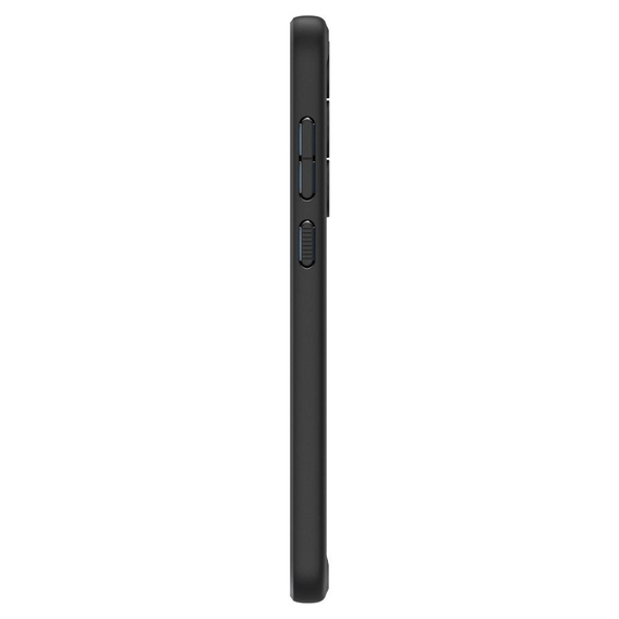 Puzdro Spigen pre Samsung Galaxy A55 5G, Ultra Hybrid, čierne + tvrdené sklo 9H