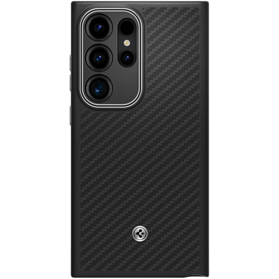 Puzdro Spigen Enzo Aramid čierne pre Samsung Galaxy S24 Ultra