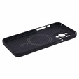 Puzdro pre iPhone 15 Pro Max, Aramid Fiber Cover, čierne