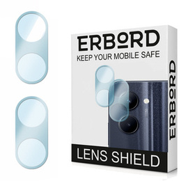 2x tvrdené sklo ERBORD na kameru Realme C33