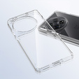 Obal na mobil pre OnePlus 12 5G, Fusion Hybrid, priehľadné