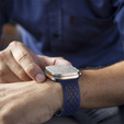 Silikónový remienok pre Apple Watch 1/2/3/4/5/6/7/8/SE/ULTRA 42/44/45/49MM, námornícka modrá