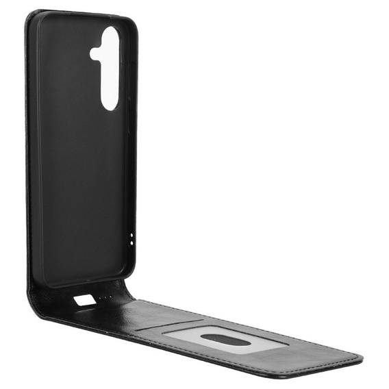 Klapkové puzdro pre Samsung Galaxy S25, Flip, čierne