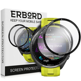 2x hybridné sklo ERBORD pre Garmin Forerunner 965