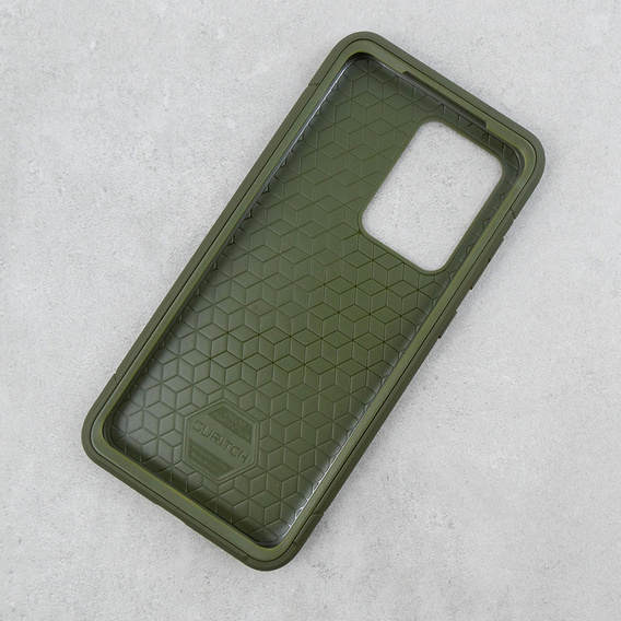 Obal na mobil pre Samsung Galaxy S20 Ultra, Suritch Basic (Two Frames), zelený