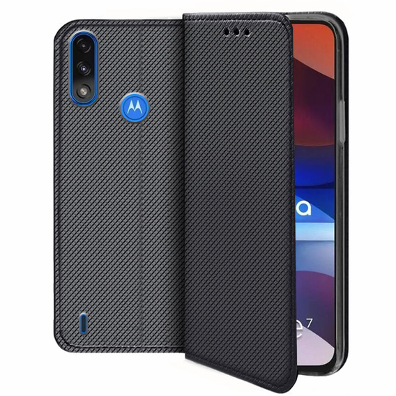 Klapkové puzdro pre Motorola Moto E7 Power / E7i Power, Smart Magnet, čierne